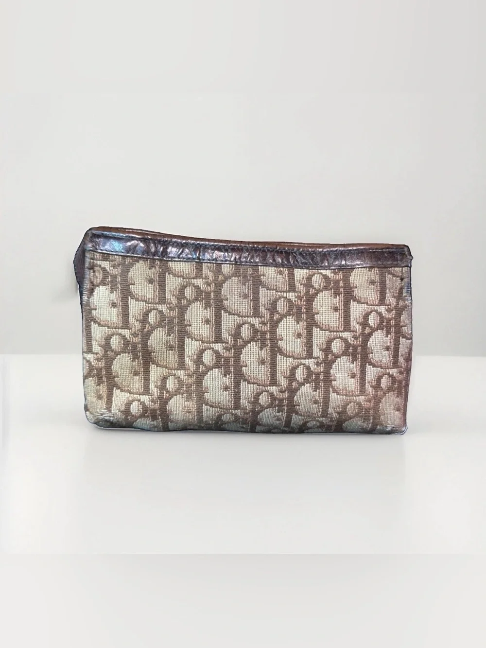 Dior Brown and Beige trotter Toiletry Pouch